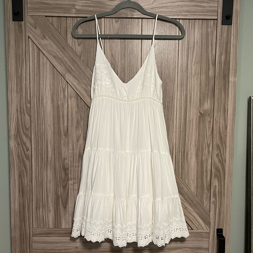 Lulus White Sundress, size Medium